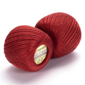 YarnArt IRIS Ирис No 931 терракотовый Пряжа мерсеризованная хлопок нити для вязания плетения