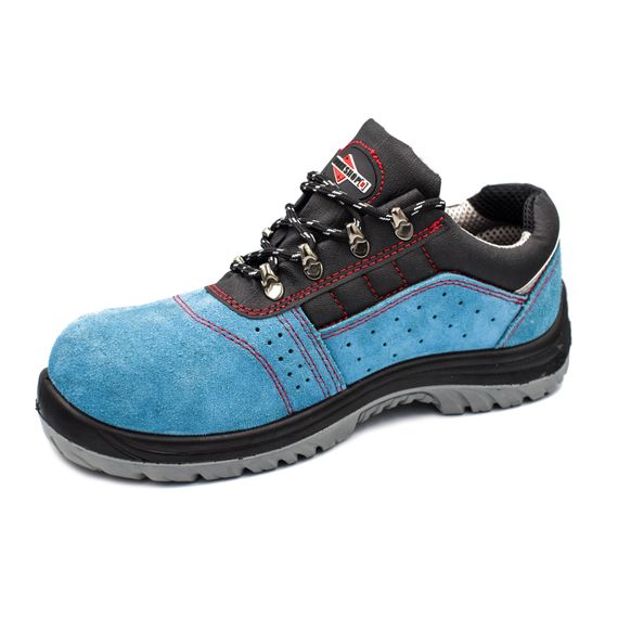 Кросівки захисні Workshop[R], S1P, комп.носок, мет.пластина, сині, пара, р.38