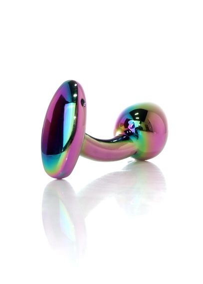 Анальна пробка - Jewellery Multicolour Curved Plug L | Зображення 4