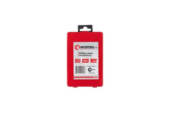 Набор сверл по металлу Intertool - 13 шт. (1,5-6,5 мм) (SD-0113) | Зображення 3