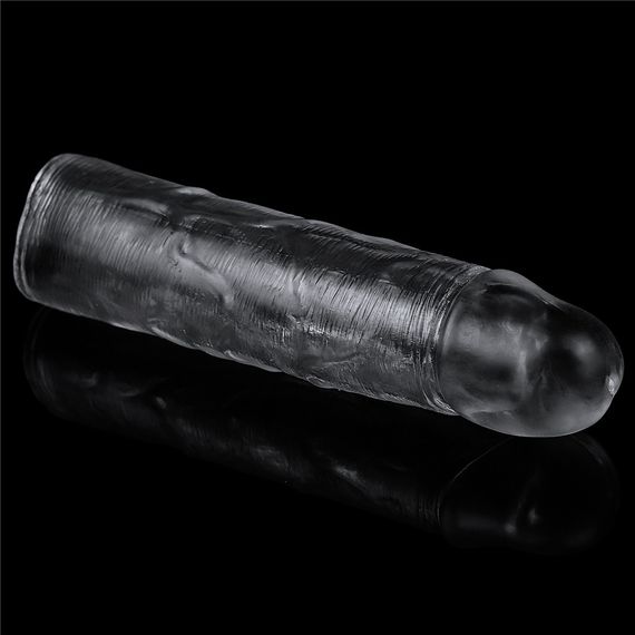 Насадка - Flawless Clear Penis Sleeve Add 1" Clear Sex Aura | Зображення 3