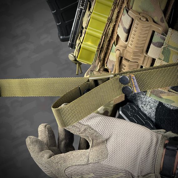 Ремінь збройовий одно/двоточковий RAGNAROK "ODIN" Gen.II carbine Олива | Зображення 5