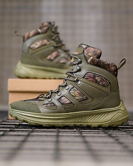 Міські мілітарі черевики DEMER олива ПП7866 | Зображення 6