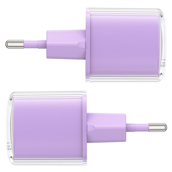 МЗП Acefast A53 Sparkling series PD30W GaN (1USB-C) Alfalfa purple | Зображення 3