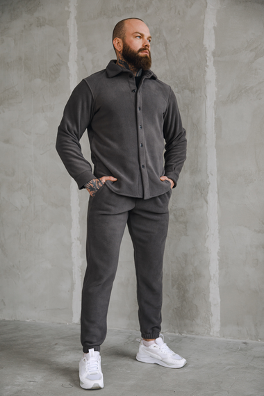 Костюм плюш Ґудзик графіт S XL | Зображення 1