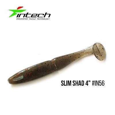 ".Приманка Intech Slim Shad 4 "(5 шт) (IN56)