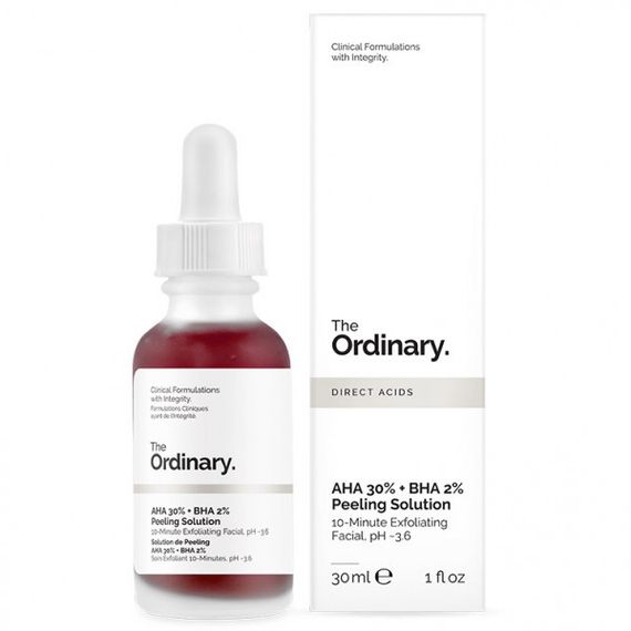 Кислотный Пилинг The Ordinary AHA 30% + BHA 2% Peeling Solution (30 ml)