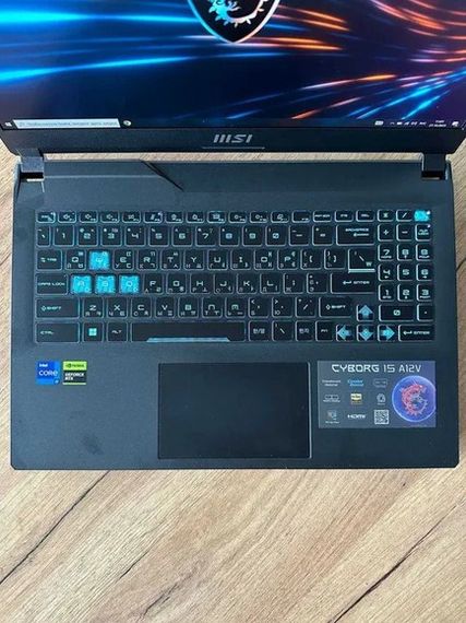 Ноутбук MSI Cyborg 15 A12 VF 15,6" 144Hz i7 12650H 16Gb SSD 512Gb RTX 4060  Б/В | Зображення 2