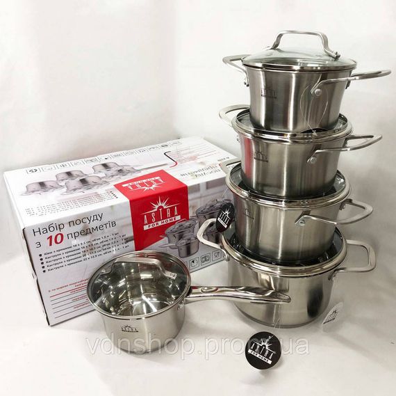 Набір каструль вищої якості, Набір посуду для електричних плит каструль для плит VQ-64 | Зображення 9