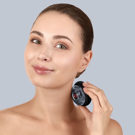 Масажер для обличчя та тіла GESKE Sonic Cool&Warm Face and Body Massager 9в1 black | Зображення 3