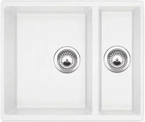 Кухонна мийка Fabiano Quadro 56x46x15 Alpine White 8221.301.0481