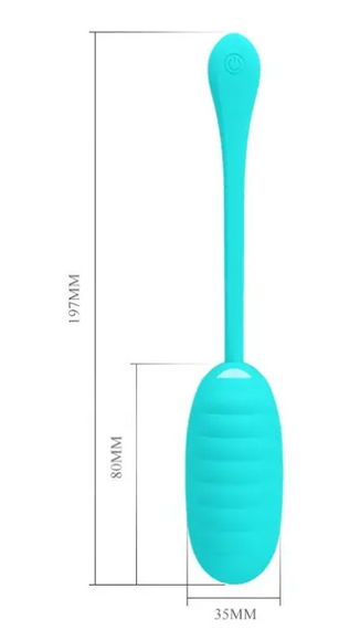 Виброяйцо серии Pretty Love - Kirk с 12 различными функциями вибрации Sex Aura | Зображення 5