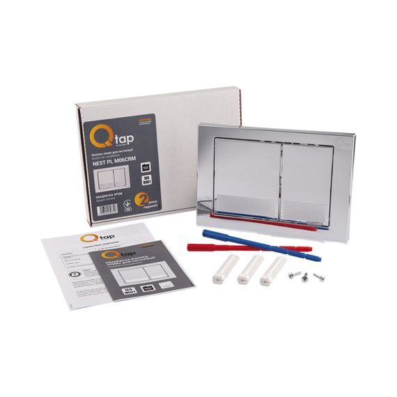 Панель змиву для унітазу Qtap Nest QT0111M06028CRM | Зображення 3