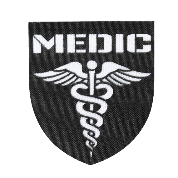Шеврон Camotec Medic (7*8) Чорний (9146)