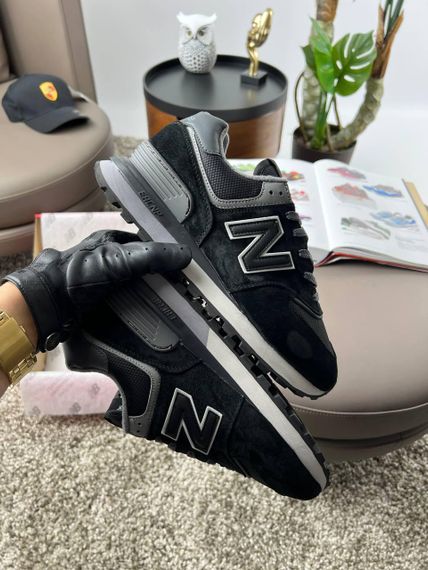 Чоловічі кросівки N-e-w 574 Black White , В'єтнам термо-21 45 29 см | Зображення 7