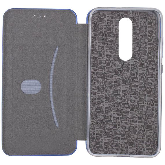 Шкіряний чохол-книжка Classy для Xiaomi Redmi 8 Синій | Зображення 2