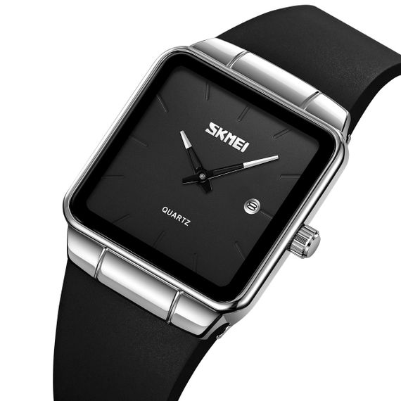 Skmei 2173SIBK Silver-Black | Зображення 1