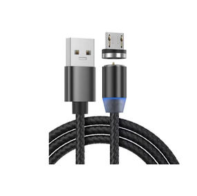 Кабель USB MicroUSB Havit HV-CB6162 магнітний 1м чорний