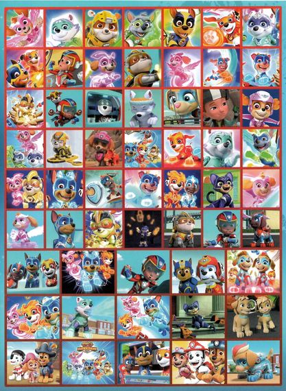 Розмальовка Mighty Pups А4 + 114 наклейок G24-35 Jumbi (6922203546809) | Зображення 1