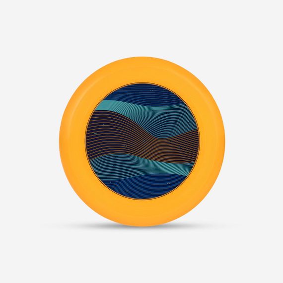 Летючий диск Trico жовтий - One Size