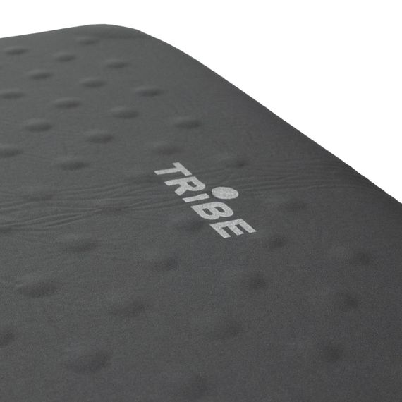 Килимок самонадувний Tribe Comfort Lite Rectangular 5 см, туристичний каремат самонадувний прямокутний, сірий | Зображення 6