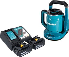 Чайник акумуляторний Makita DKT360 BEO1 (0.8 л, LXT, комплект)