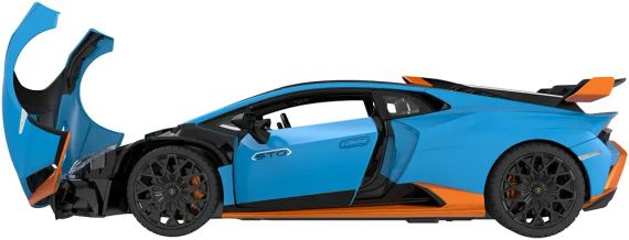 Машинка Rastar Lamborghini Huracan STO 1:14. Блакитний | Зображення 3