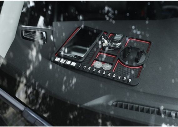 Органайзер для мобільного телефона липкий липкий килимок в авто | Зображення 5