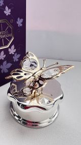 Міні-скринька зі стразами Butterfly Box 5,5 см