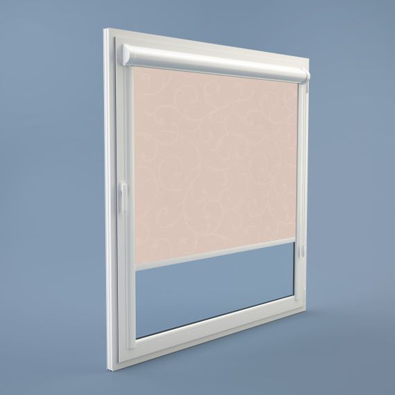 Рулонна штора Rolets Акант 2-2070-1200 120x170 см закритого типу Світло-рожева