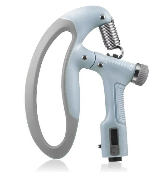 Еспандер кистьовий з лічильником PowerPlay PP-4403 з регульованим навантаженням 10-100 кг, Синій (PP_4403_Blue) | Зображення 2