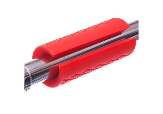 Розширювачі грифу EasyFit 12,7 х 5,5 см (2 шт) червоні (EF-11791) | Зображення 1