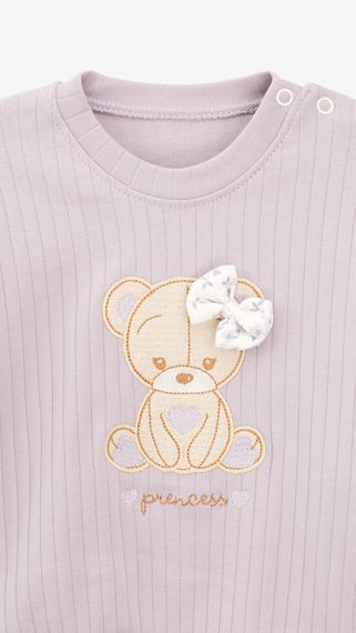 Костюм для дівчинки Mini Papi 77 68 см Бузковий shop (2000999507939) | Зображення 2
