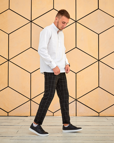 Комплект БРЛК (штани + сорочка льон + кеди) основний S XL