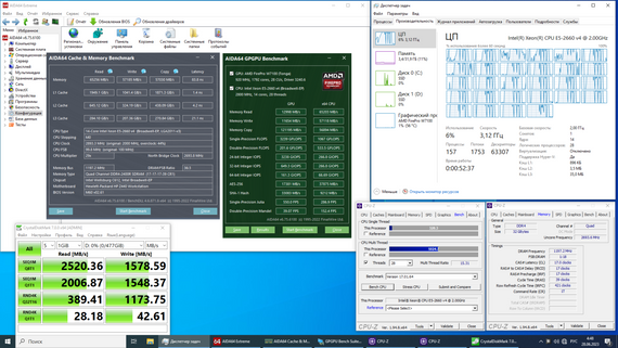 Комплект: Материнская плата HP Z440 / Intel Xeon E5-2660 v4 (14 (28) ядер по 2-3.2 GHz) (аналог i7-6850K) / 32 GB DDR4 / Socket LGA 2011 v3+v4 / NVMe boot + кулер ID-Cooling SE-902-SD NEW б/у | Зображення 3