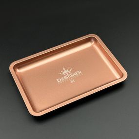 Лоток прямокутний для інструментів Designer (125 х 180 мм) колір бронзовий