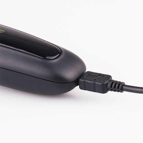 Професійна акумуляторна машинка для стрижки волосся тример XRPO V-015 USB чорна (40855-13420) | Зображення 4