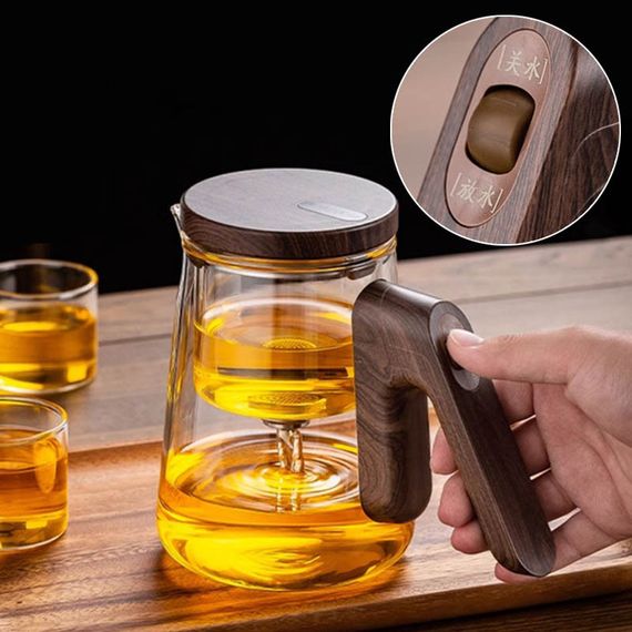 Чайник для заваривания TeaPot D-24 750ml Transparent | Зображення 3