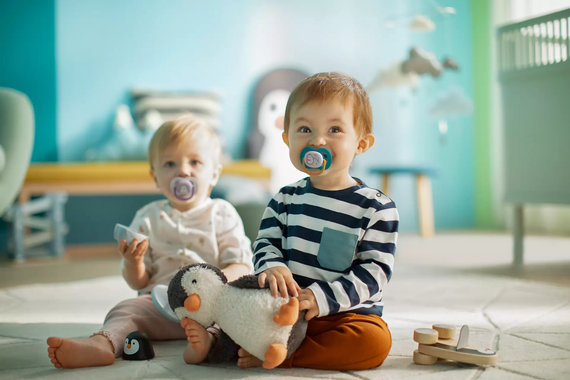 Пустышка Avent ортодонтическая Ultra Air Animal для мальчиков 6-18 мес 2шт SCF080/07 (SCF080/07) | Зображення 4