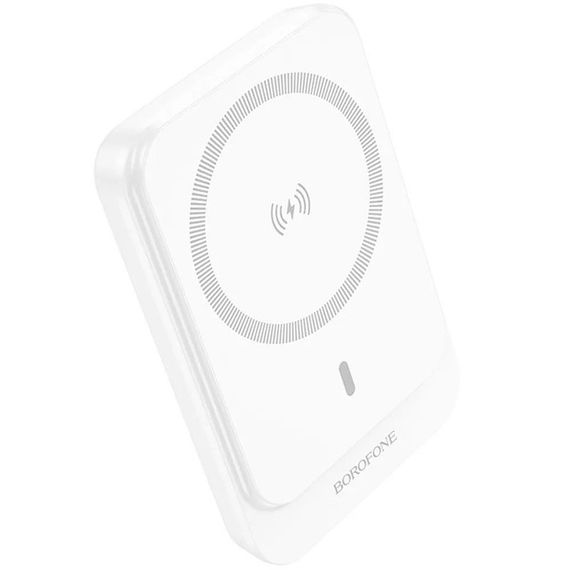 Портативний ЗП Power Bank BOROFONE BJ63 Nimble PD20W з БЗП 5000 mAh White | Зображення 1