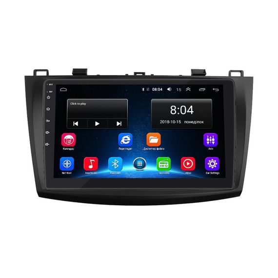 Штатна магнітола Lesko для Mazda 3 II (BL) Рестайлинг 2011-2013