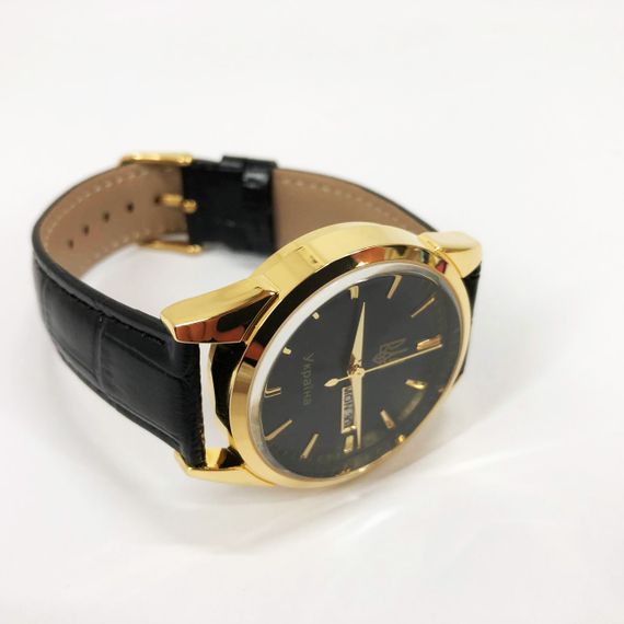 Чоловічі сучасні годинники SKMEI 3709/9073GDBK-B, Елітні наручні годинники чоловічі YV-43 | Зображення 7