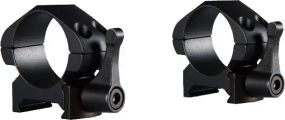 Кільця швидкознімні Hawke Precision Steel. d - 25.4 мм Low. Weaver/Picatinny