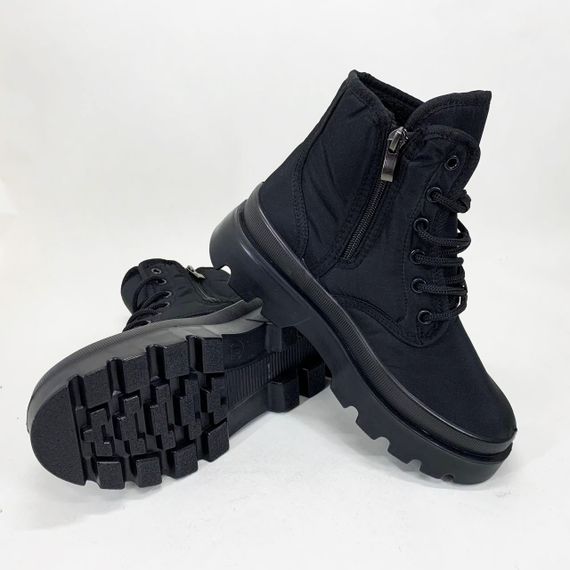 Чоботи жіночі 41р 26см, Черевики шкіряні жіночі рифлена підошва, Зимові бурки жіночі | Зображення 3