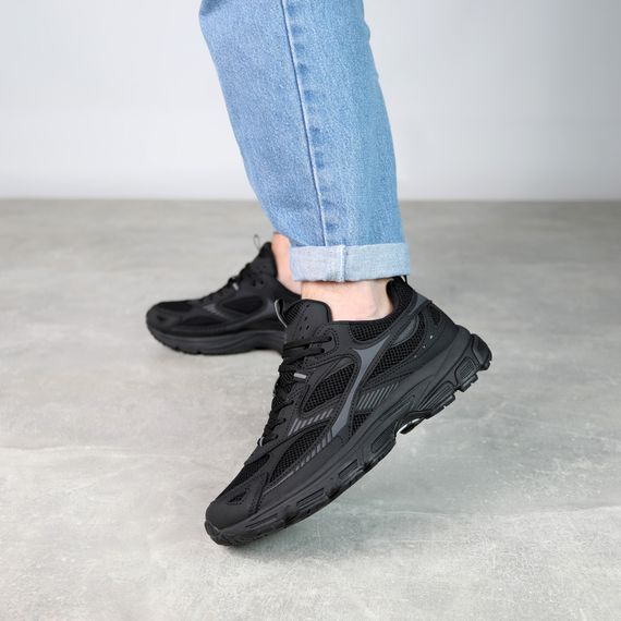 Кросівки чоловічі шкіряні 591326 Чорні 41 42 43 44 45 | Зображення 8