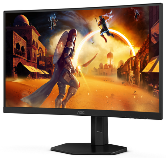 Монiтор 27" AOC CQ27G4X Black/Gray | Зображення 2