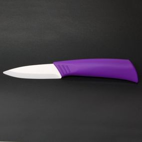 Ніж для очищення овочів керамічний 8см Purple (NS7KN7)