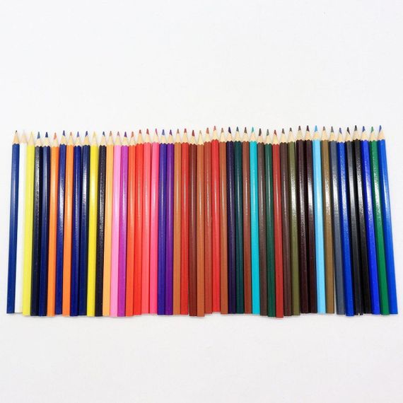 Набір різнокольорових олівців 48 шт Vincis Secret / Олівці для малювання | Зображення 5