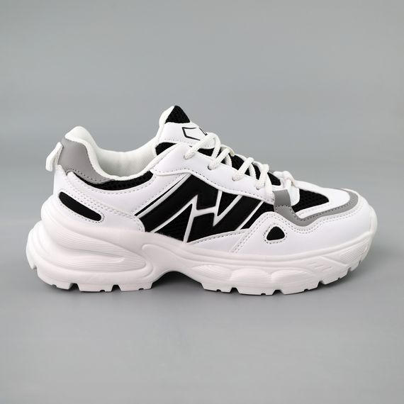 Кросівки жіночі 591484 Білі чорні 36 37 38 39 40 41