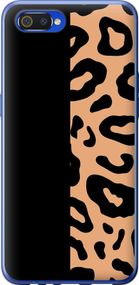 Чехол на Realme C2 Пятна леопарда "4269u-1852-17620"